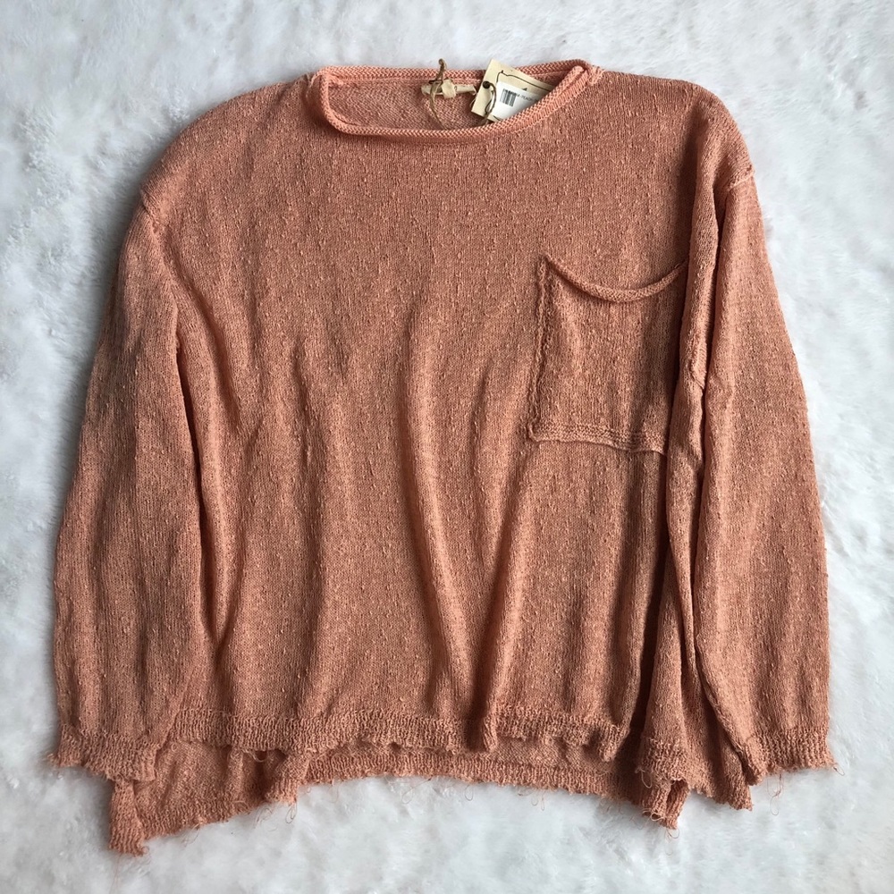 Sheer Peach Top